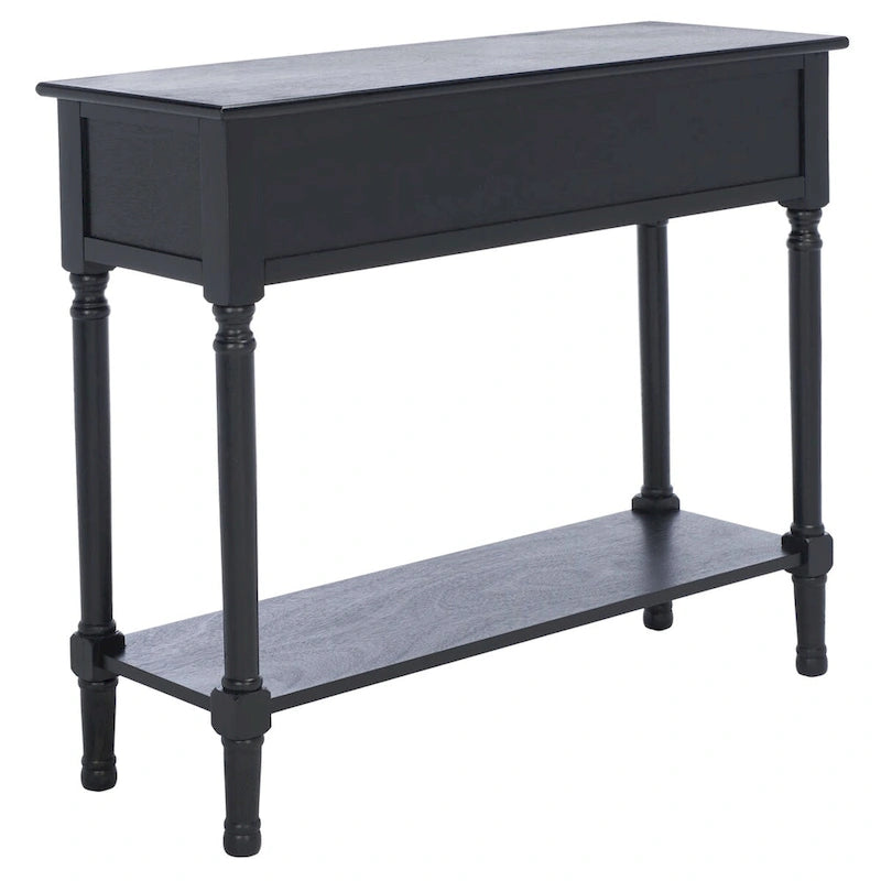 Console SAFAVIEH Eryka à 2 tiroirs - 35,5 cm L x 13 cm l x 29,5 cm H - 36 cm L x 13 cm P x 30 cm H