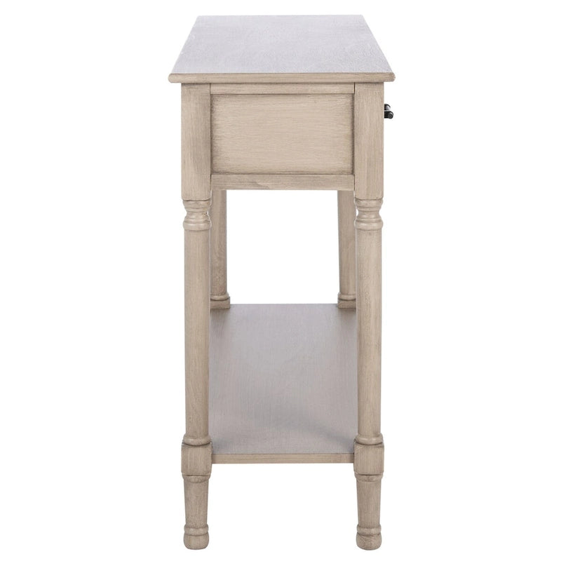 Console SAFAVIEH Eryka à 2 tiroirs - 35,5 cm L x 13 cm l x 29,5 cm H - 36 cm L x 13 cm P x 30 cm H