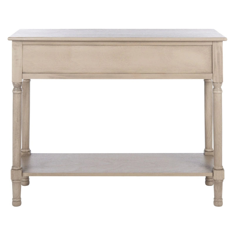 Console SAFAVIEH Eryka à 2 tiroirs - 35,5 cm L x 13 cm l x 29,5 cm H - 36 cm L x 13 cm P x 30 cm H