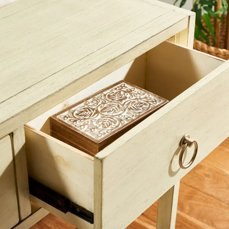 Console Matilde de SAFAVIEH - 30,5 cm L x 96,5 cm P x 81 cm H