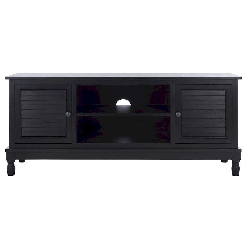 Meuble TV SAFAVIEH Caitlyn à 2 portes et 1 étagère - 119 cm L x 41 cm P x 51 cm H