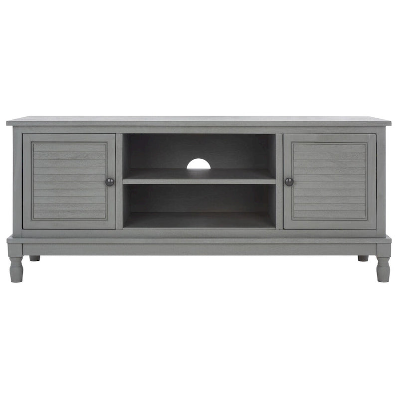 Meuble TV SAFAVIEH Caitlyn à 2 portes et 1 étagère - 119 cm L x 41 cm P x 51 cm H