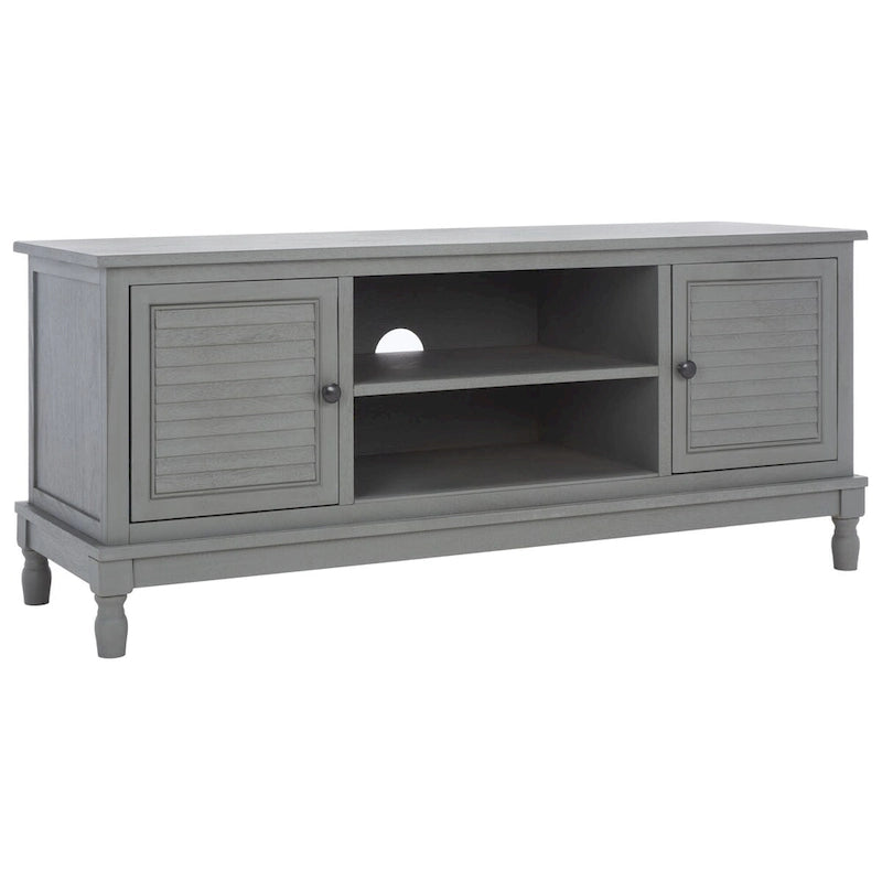 Meuble TV SAFAVIEH Caitlyn à 2 portes et 1 étagère - 119 cm L x 41 cm P x 51 cm H