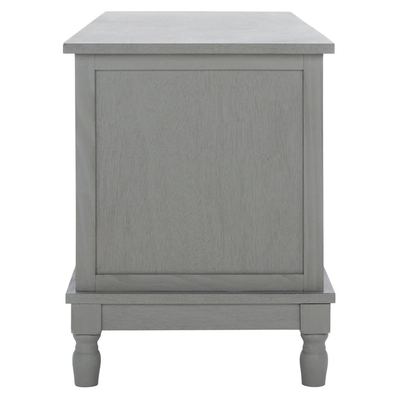 Meuble TV SAFAVIEH Caitlyn à 2 portes et 1 étagère - 119 cm L x 41 cm P x 51 cm H