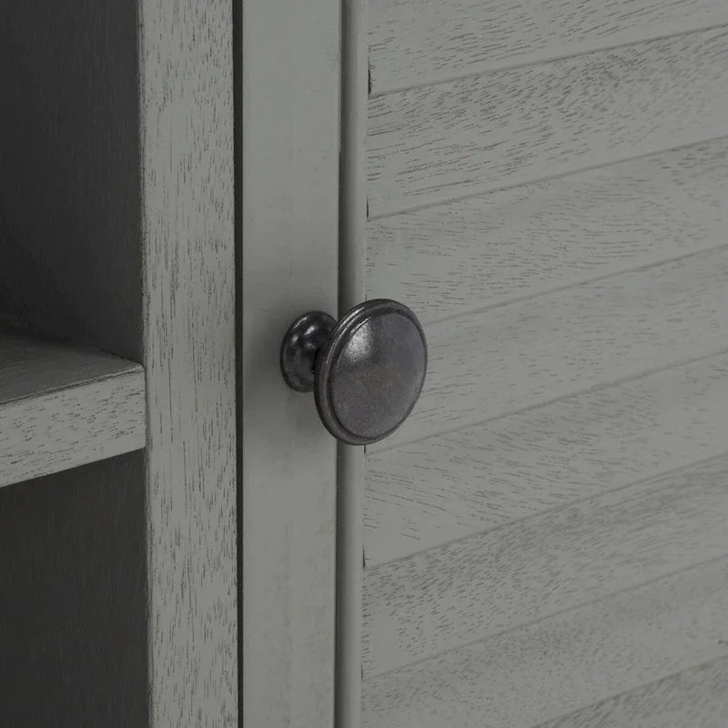 Meuble TV SAFAVIEH Caitlyn à 2 portes et 1 étagère - 119 cm L x 41 cm P x 51 cm H