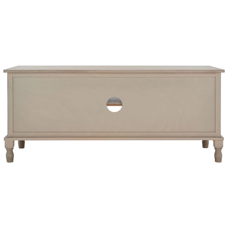 Meuble TV SAFAVIEH Caitlyn à 2 portes et 1 étagère - 119 cm L x 41 cm P x 51 cm H