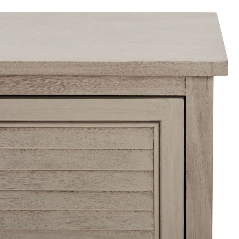 Meuble TV SAFAVIEH Caitlyn à 2 portes et 1 étagère - 119 cm L x 41 cm P x 51 cm H