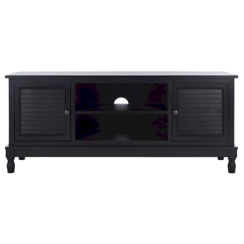 Meuble TV SAFAVIEH Caitlyn à 2 portes et 1 étagère - 119 cm L x 41 cm P x 51 cm H