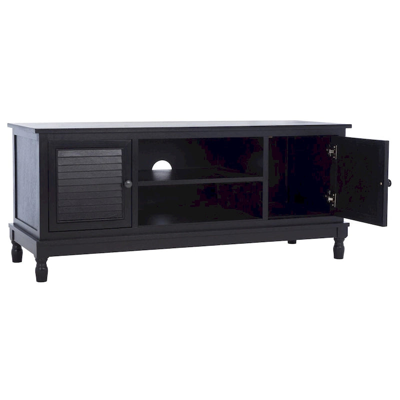 Meuble TV SAFAVIEH Caitlyn à 2 portes et 1 étagère - 119 cm L x 41 cm P x 51 cm H