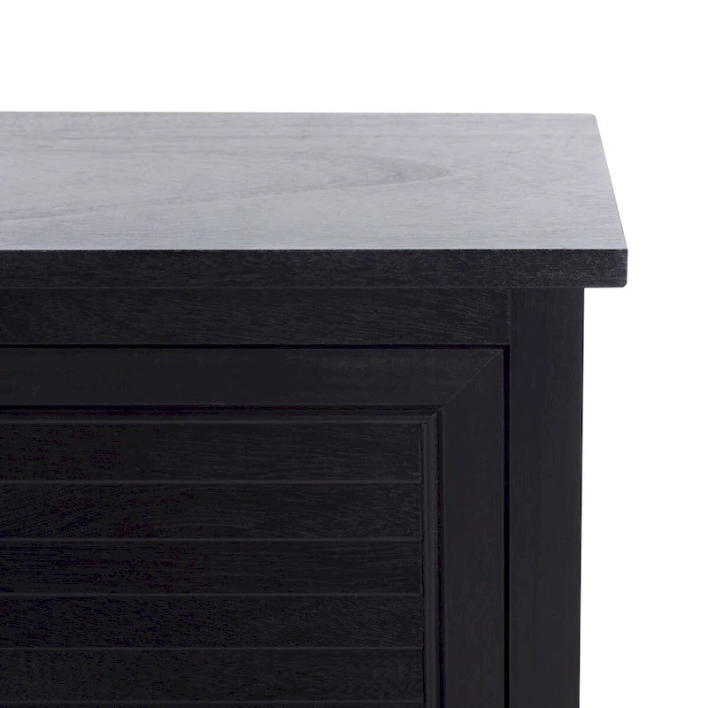 Meuble TV SAFAVIEH Caitlyn à 2 portes et 1 étagère - 119 cm L x 41 cm P x 51 cm H