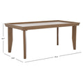 Table basse SAFAVIEH Asthildur - 47 L x 24 P x 20 H
