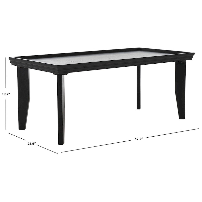 Table basse SAFAVIEH Asthildur - 47 L x 24 P x 20 H