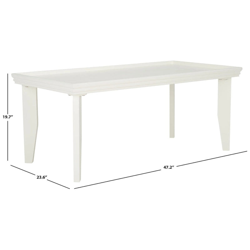 Table basse SAFAVIEH Asthildur - 47 L x 24 P x 20 H