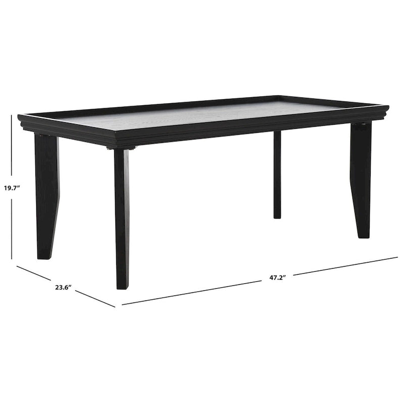 Table basse SAFAVIEH Asthildur - 47 L x 24 P x 20 H