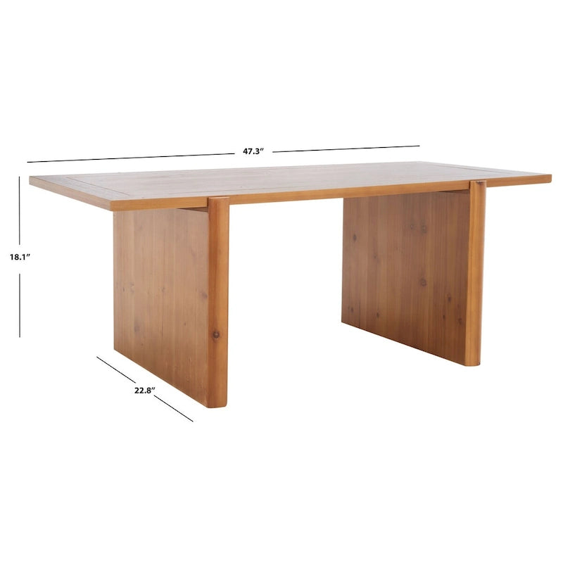 Table basse rectangulaire SAFAVIEH Meadhbh - 47 cm L x 23 cm P x 18 cm H