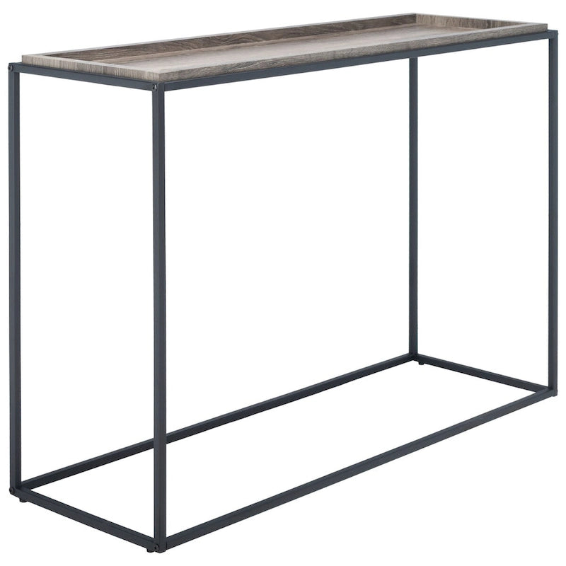 Console SAFAVIEH Prudie pour salon, entrée ou vestibule - 43,3 cm L x 15 cm P x 31,5 cm H