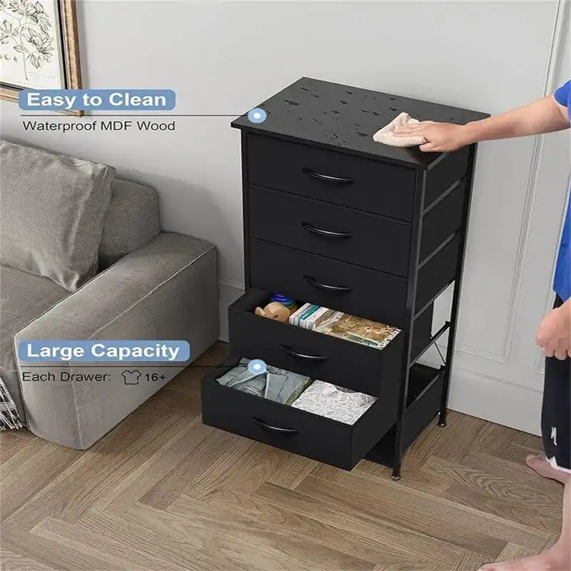 Commode verticale tour de rangement