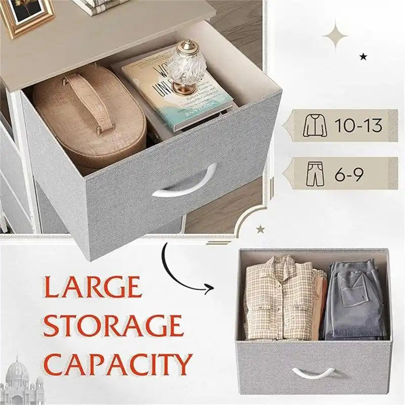 Commode de rangement pour chambre à coucher