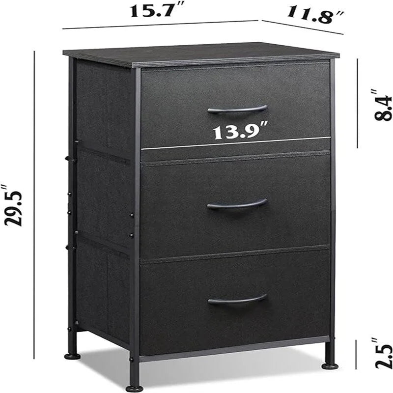 Commode de rangement pour chambre à coucher