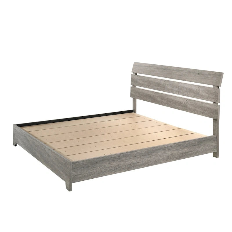 Lit plateforme Perrine Gray