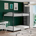 Lit superposé métallique double pour chambre à coucher