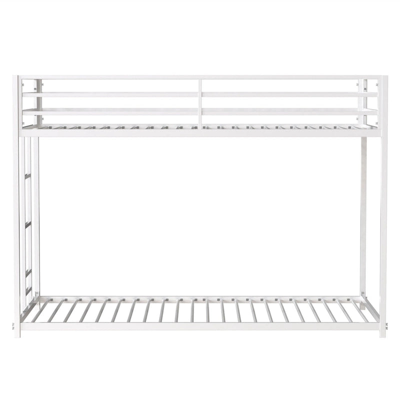 Lit superposé métallique double pour chambre à coucher