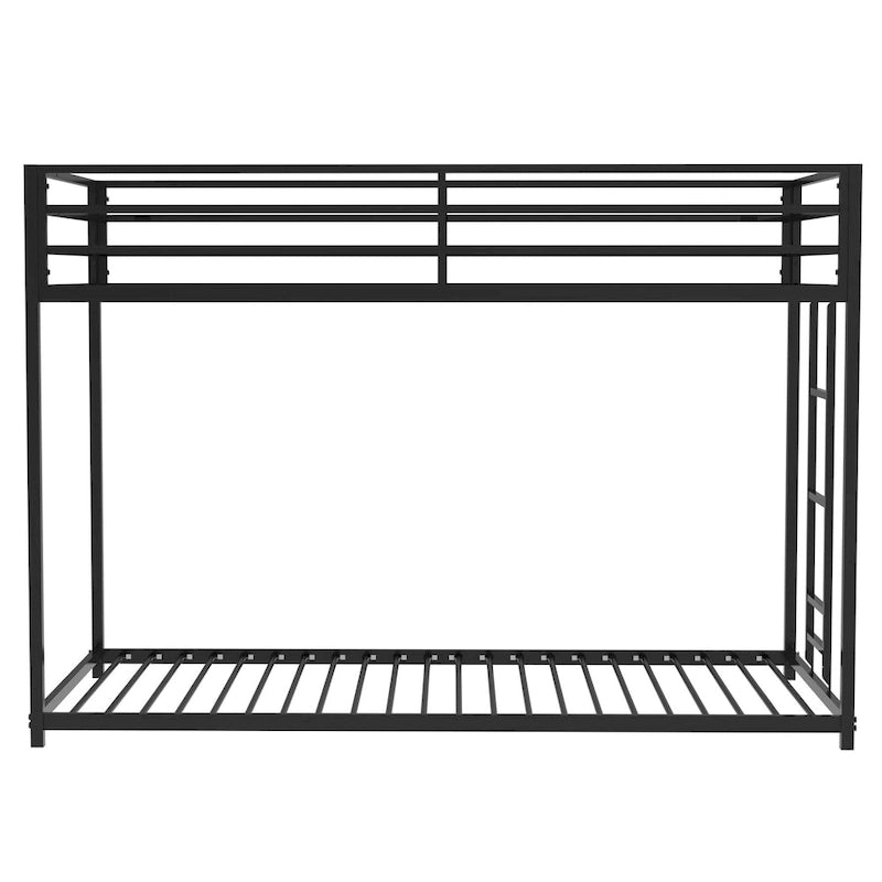 Lit superposé métallique double pour chambre à coucher