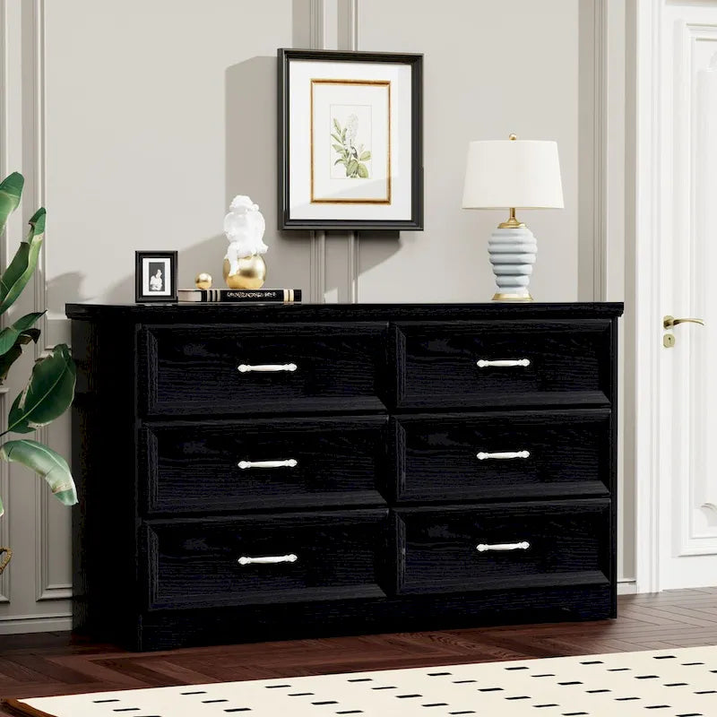 Commode moderne 47,8 cm à 6 tiroirs - Non disponible