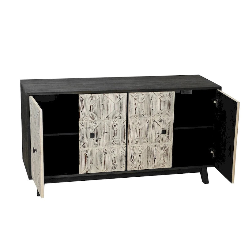 Buffet vintage à 4 portes, 59,84 €, buffet autoportant