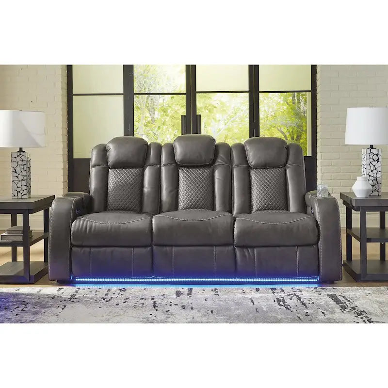 Canapé inclinable électrique Signature Design by Ashley Fyne-Dyme - 85 cm L x 43 cm P x 43 cm H