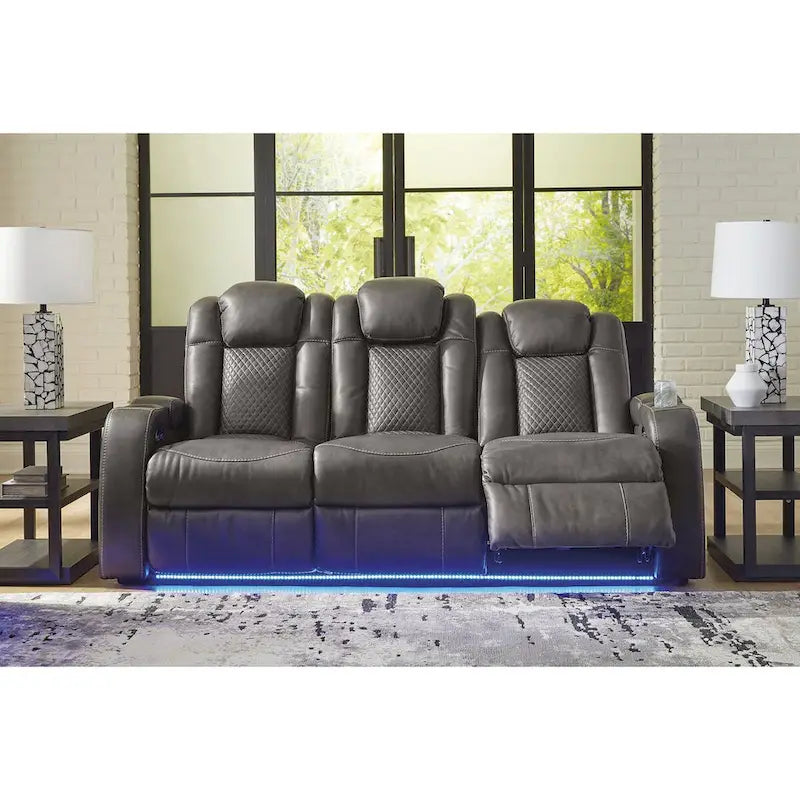 Canapé inclinable électrique Signature Design by Ashley Fyne-Dyme - 85 cm L x 43 cm P x 43 cm H