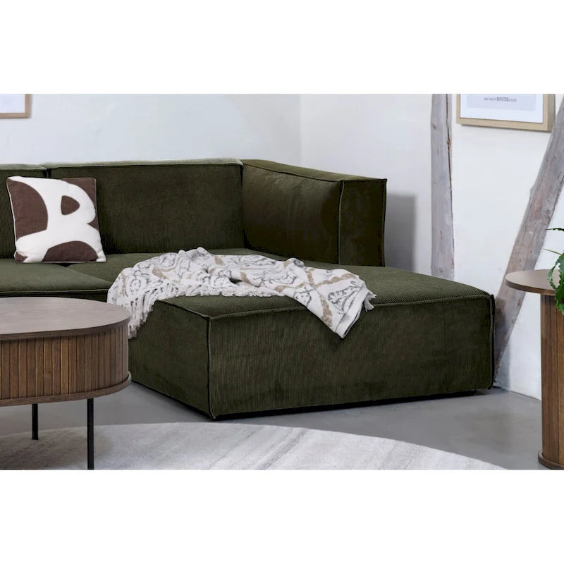 Chaise longue modulaire à assise profonde Rye Studio