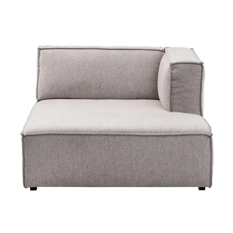 Chaise longue modulaire à assise profonde Rye Studio
