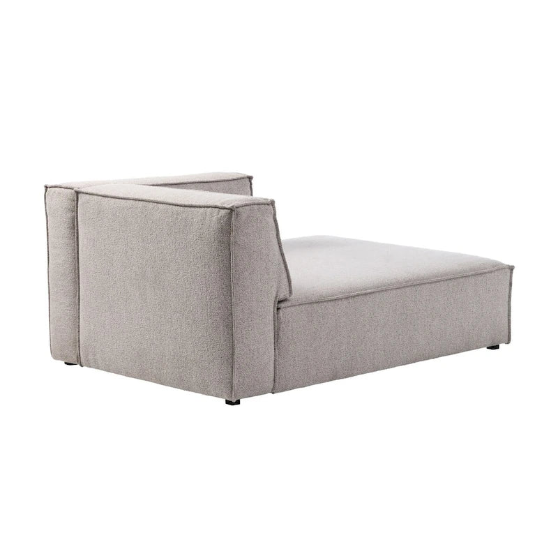 Chaise longue modulaire à assise profonde Rye Studio