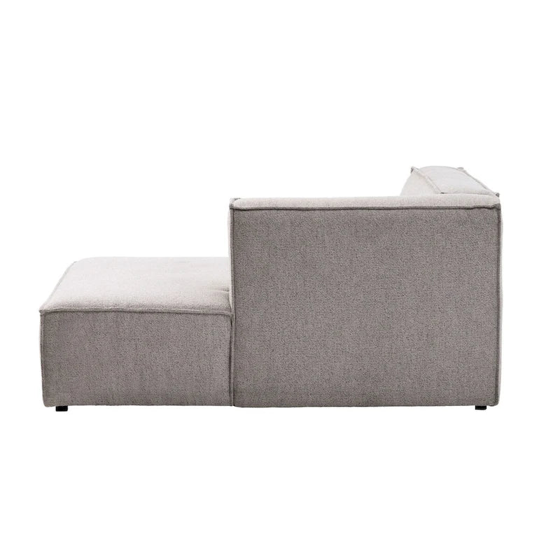 Chaise longue modulaire à assise profonde Rye Studio