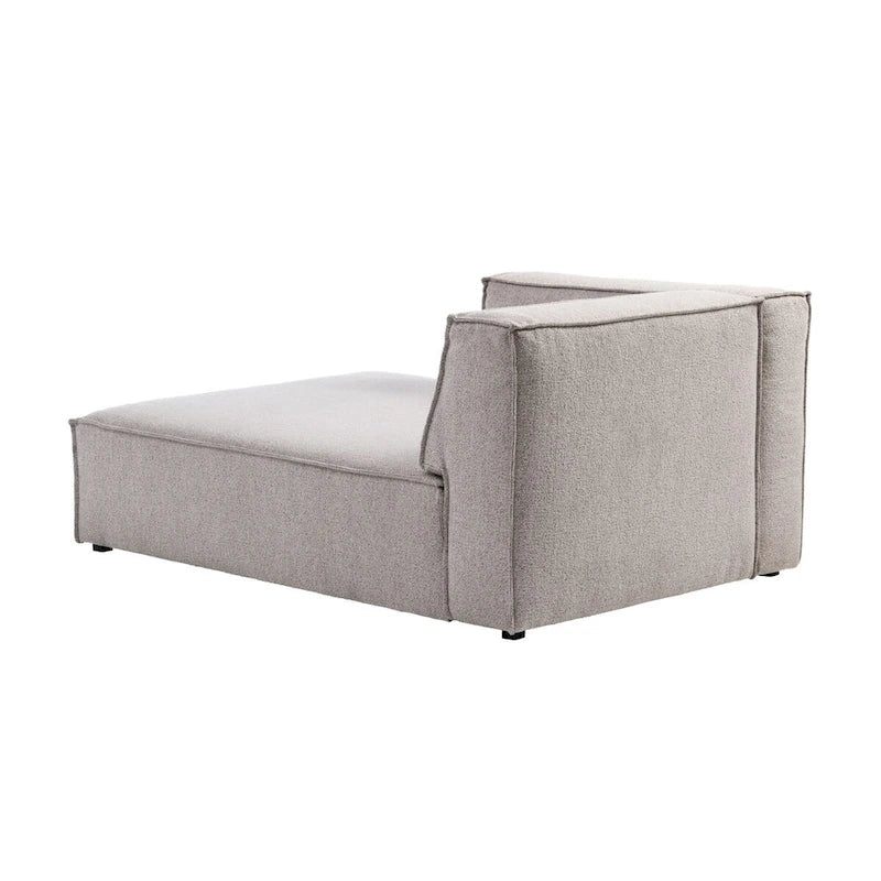 Chaise longue modulaire à assise profonde Rye Studio