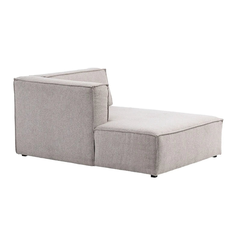 Chaise longue modulaire à assise profonde Rye Studio