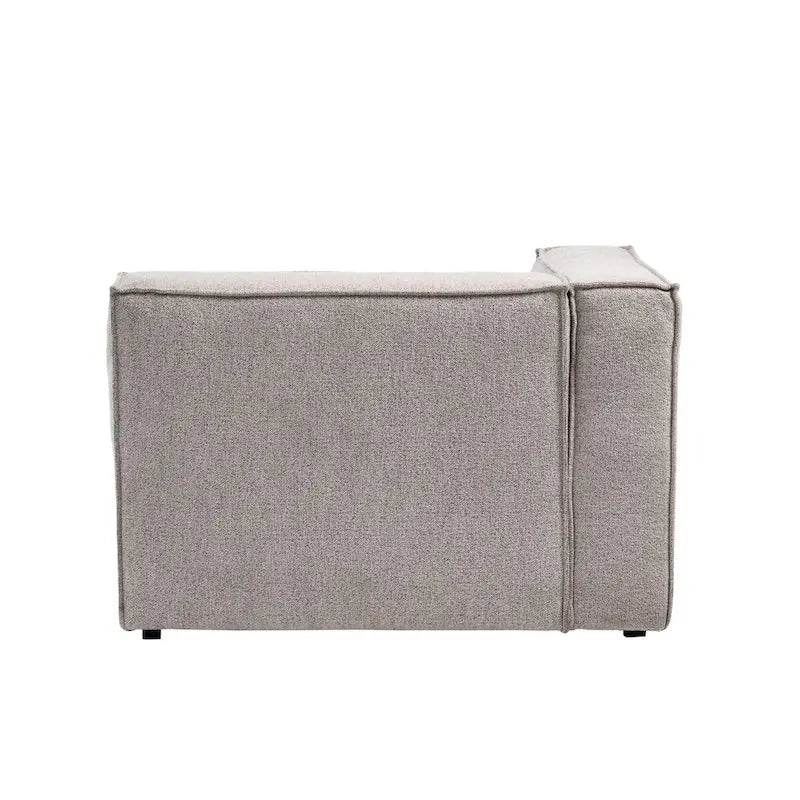 Chaise longue modulaire à assise profonde Rye Studio