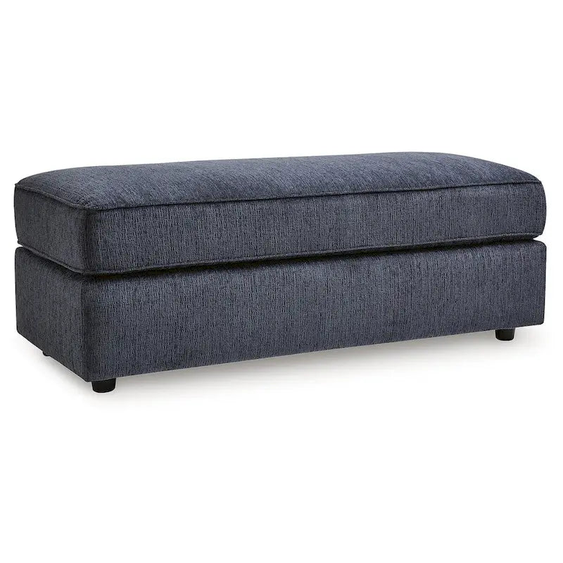 Pouf d'appoint surdimensionné bleu Signature Design by Ashley Albar Place