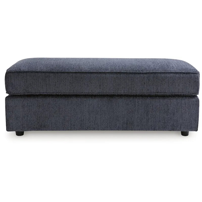 Pouf d'appoint surdimensionné bleu Signature Design by Ashley Albar Place