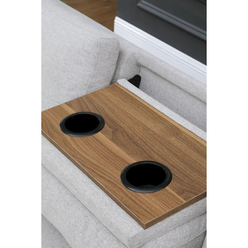 Canapé d'angle gauche Alger 98 avec méridienne et pouf