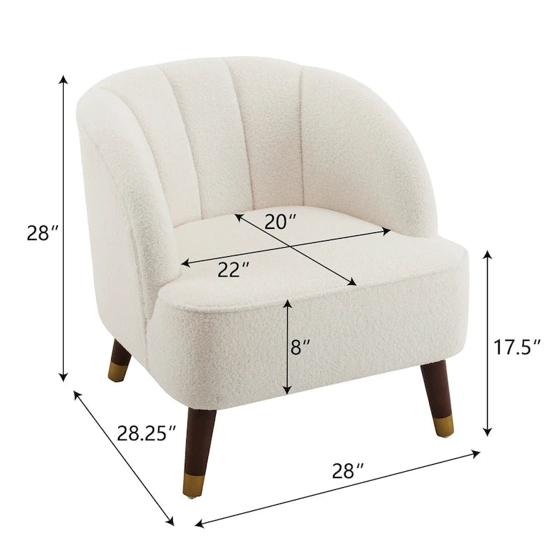 Fauteuil club Mokena moderne rembourré par Christopher Knight Home