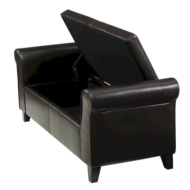 Banc de rangement moderne pour chevet, salon et entrée