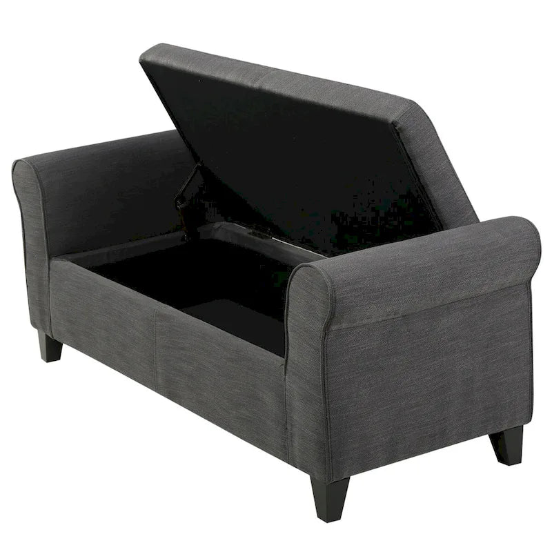 Banc de rangement moderne pour chevet, salon et entrée