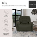 Fauteuil inclinable électrique Iris avec appui-tête électrique de Flexsteel