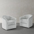 Fauteuil pivotant simple (lot de 2)