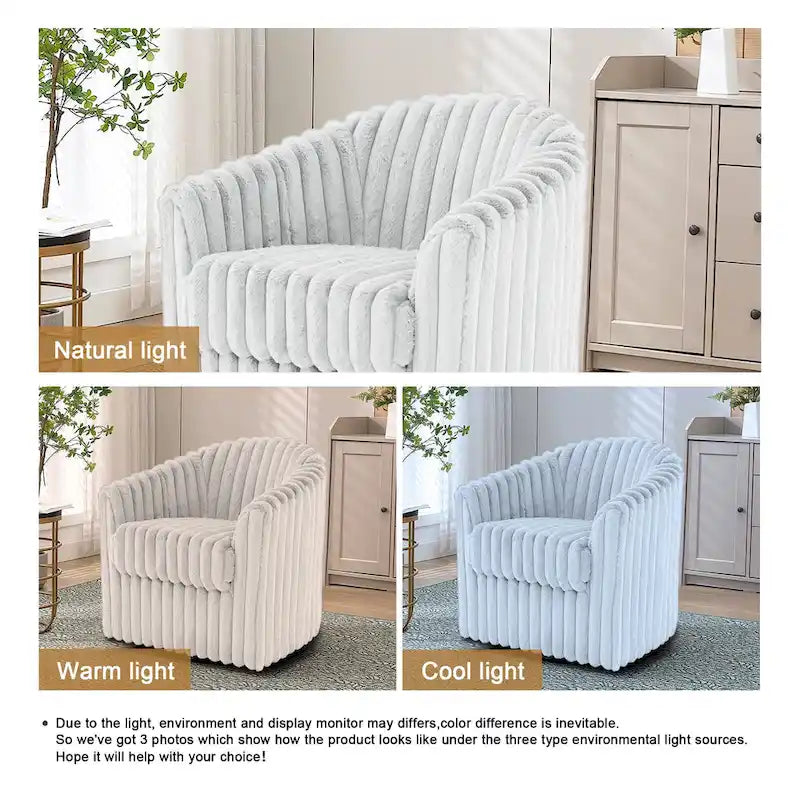 Fauteuil pivotant simple (lot de 2)