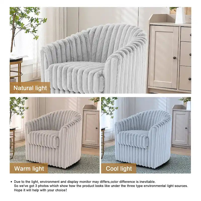 Fauteuil pivotant simple (lot de 2)