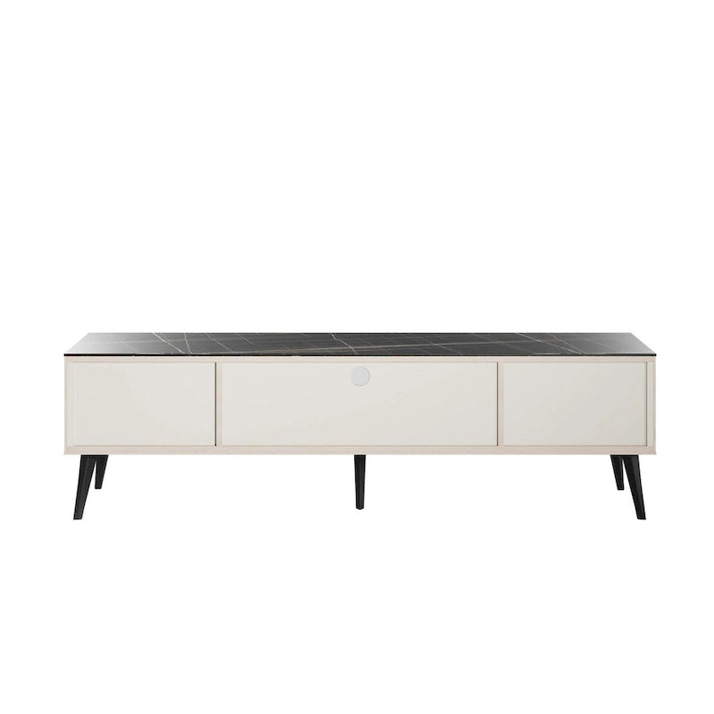 Meuble TV Manhattan Comfort Haley 70.9 de style moderne du milieu du siècle