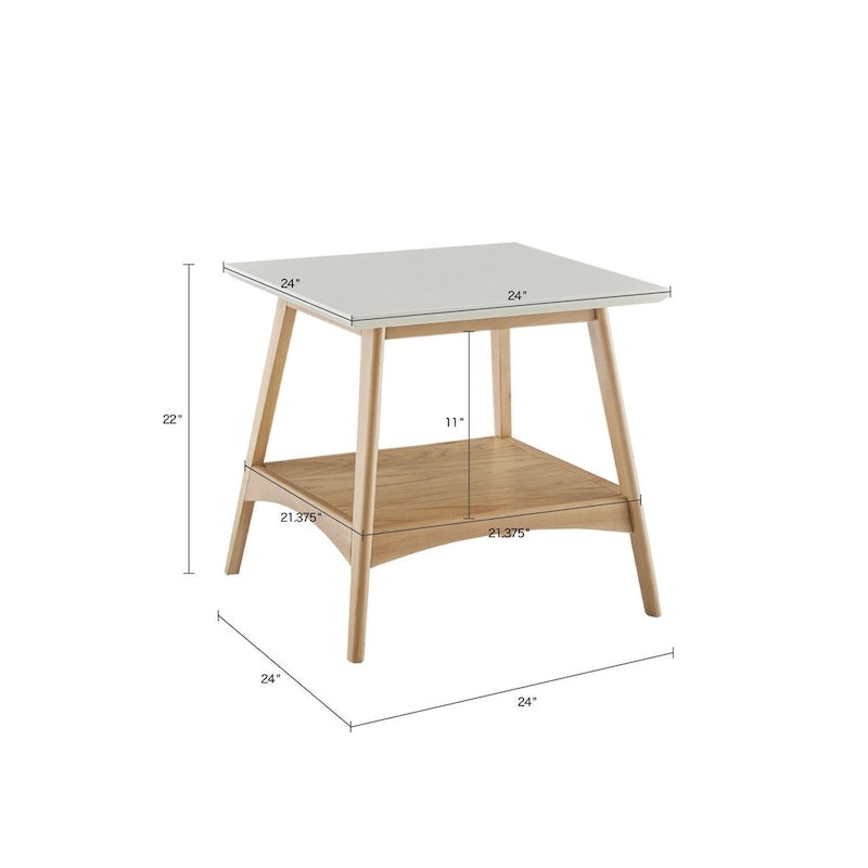 Table d'appoint moderne, idéale pour le salon, la chambre ou un studio. Table de lecture confortable pour le salon.